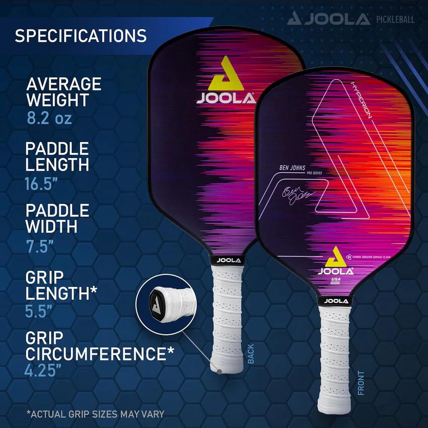 JOOLA Ben Johns CAS 13.5 ピックルボール　パドル JOOLA Ben Johns Hyperion CAS 13.5mm Pickleball Paddle