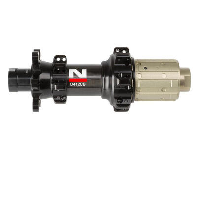 Novatec 3in1 11s achternaaf carbon disc steekas 28h ø12x142mm