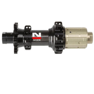 Novatec 3in1 11s achternaaf carbon disc steekas 24h ø12x142mm