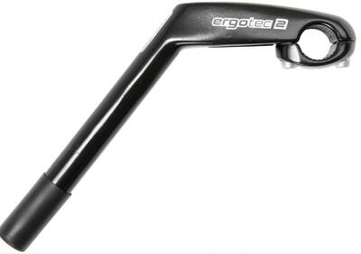 Ergotec stuurpen eagle 2 25,4 mm 80 mm zwart level 2