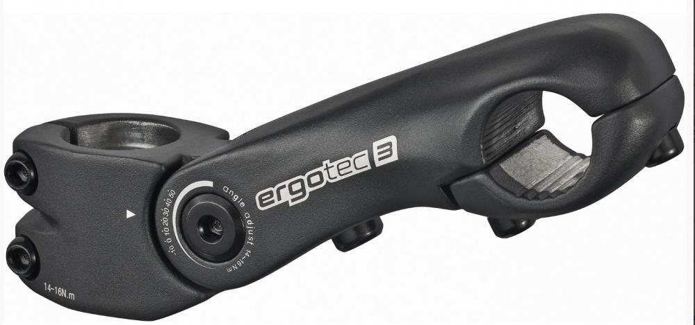 Ergotec Potence Kobra Vario Ahead 25,4 mm 120 mm noir Level 3 2/3