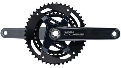 Shimano crankstel "cues fc-u8000-2" crankset shim.cues fc-u8000-2 170mm