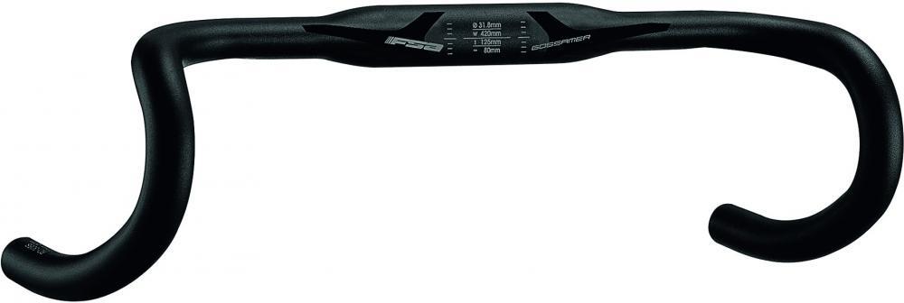 Fsa Lenker Gossamer Compact Ø 31,8 Mm 380 Mm 12° Schwarz 2/3