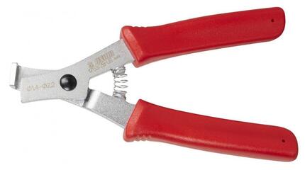 Unior spaakhouder 1753-2B-US voor rechte spaken rood