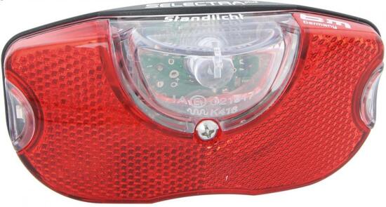 Fanale posteriore LED Busch & Müller Selectra Plus per portapacchi 50 mm