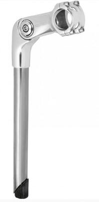 Ergotec stuurpen octopus 2 tube 25,4 mm 110 mm zilver level 4