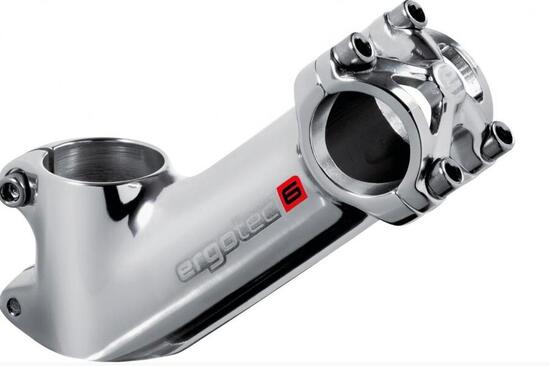 Ergotec stuurpen High Pike 2 25,4mm 120mm zilver Level 6