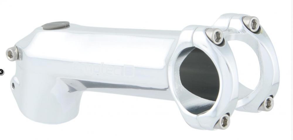 Mostek Ergotec Charisma Ahead 120 mm, zacisk 31,8 mm, srebrny