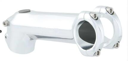 Mostek Ergotec Charisma Ahead 120 mm, zacisk 31,8 mm, srebrny