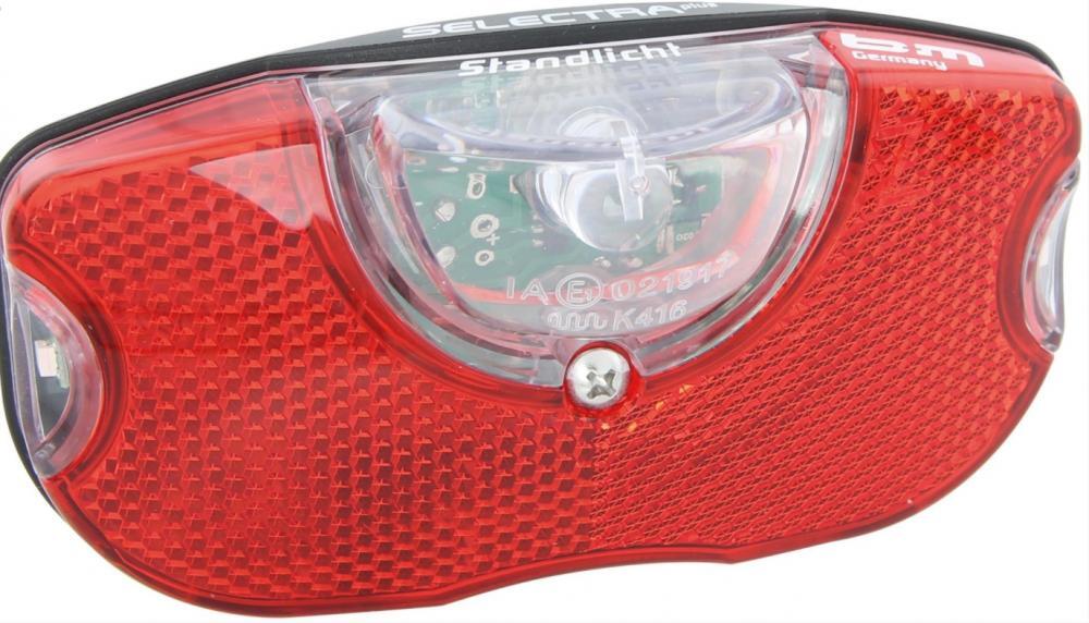 Busch & Müller Selectra Plus luz trasera LED para portaequipajes 80 mm 2/3