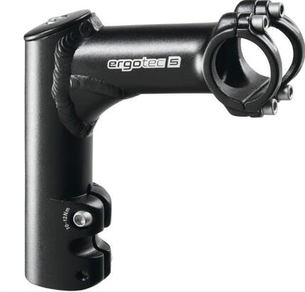 Ergotec Potence Comfi 25,4 mm 15° 120 mm noir Level 5