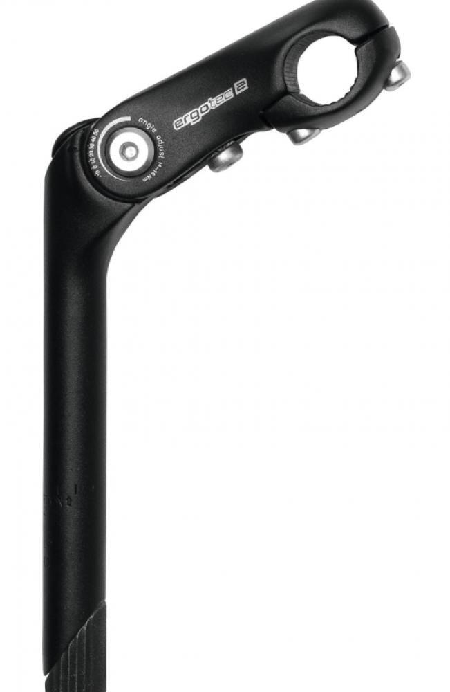 Ergotec Kobra Vario mostek 25,4 mm 90x180 mm czarny aluminium