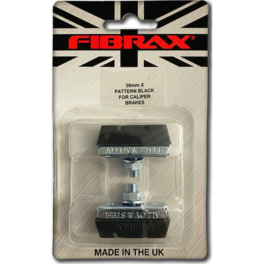Paire de porte patins de freins city Fibrax Caliper Symetric Gomme-X Raleigh, We 3/3