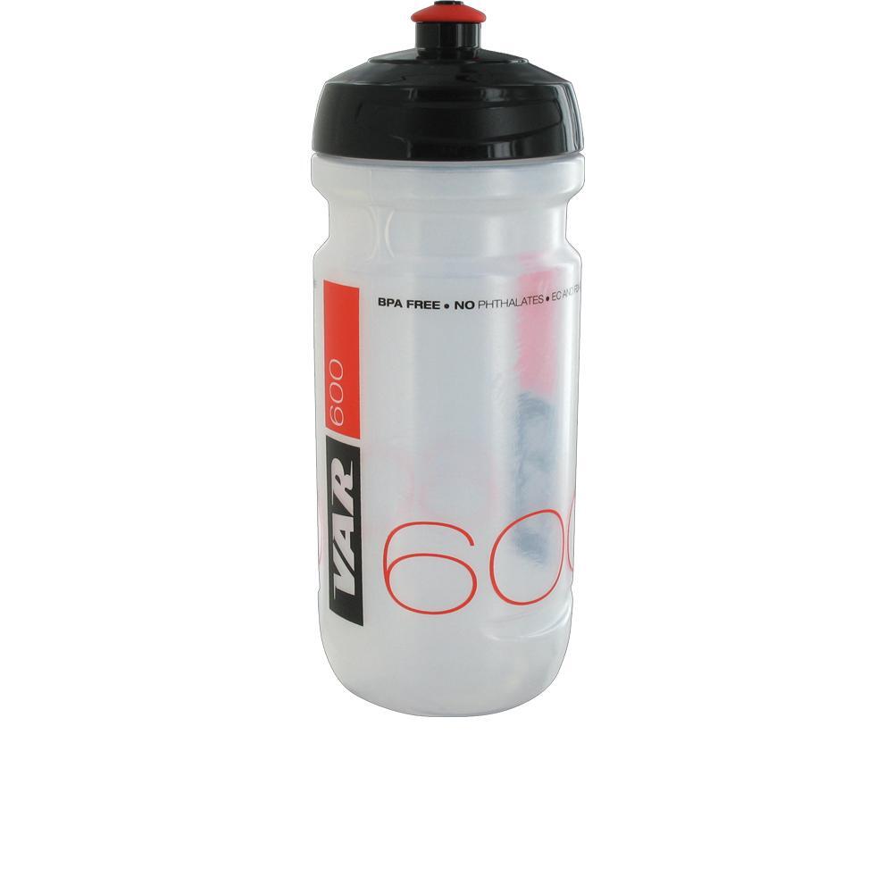 VAR gourde 600 ml transparente rouge 1/3