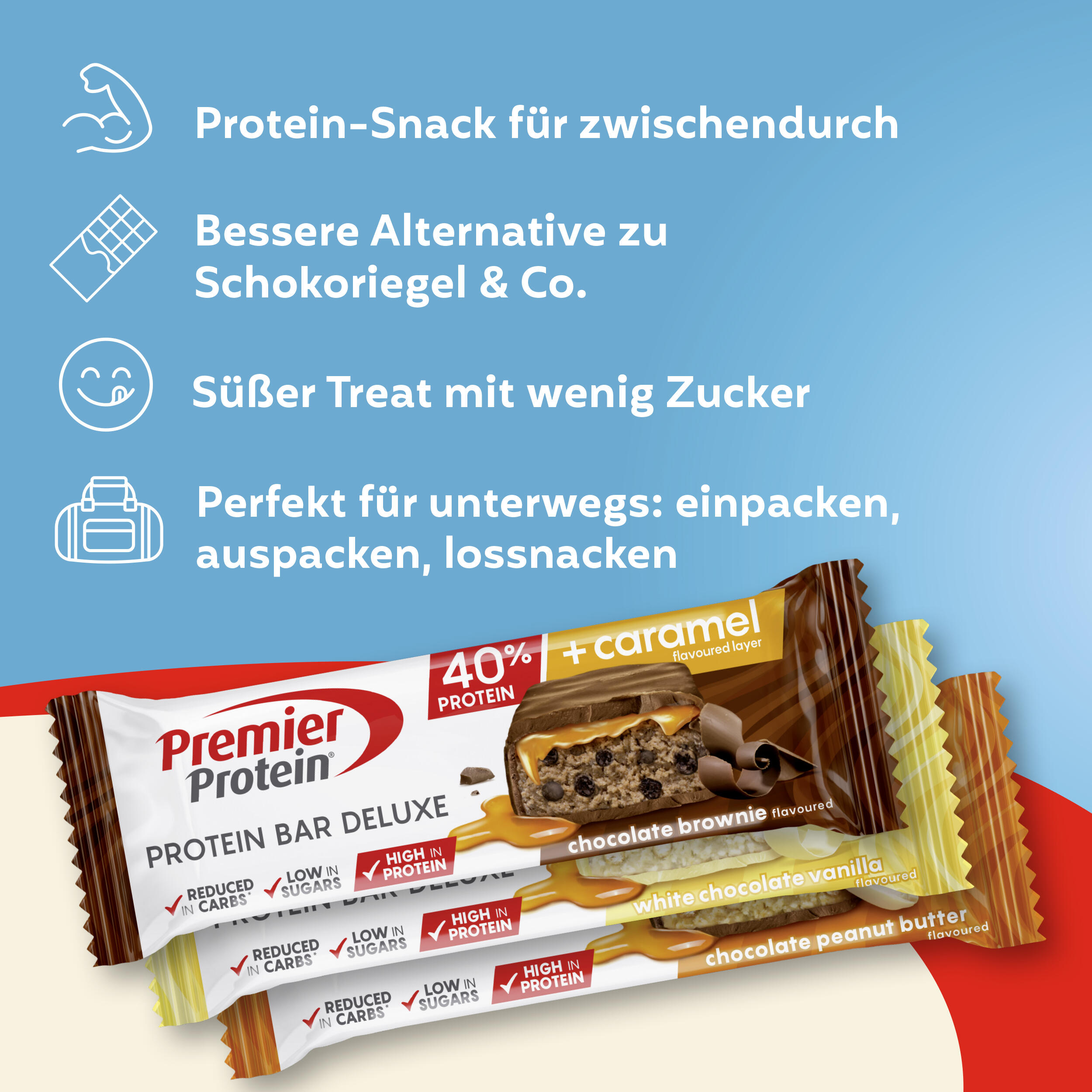 Deluxe Bundle (3x12x50g) Brownie | Choc Peanut | White Choc Vanilla 4/7