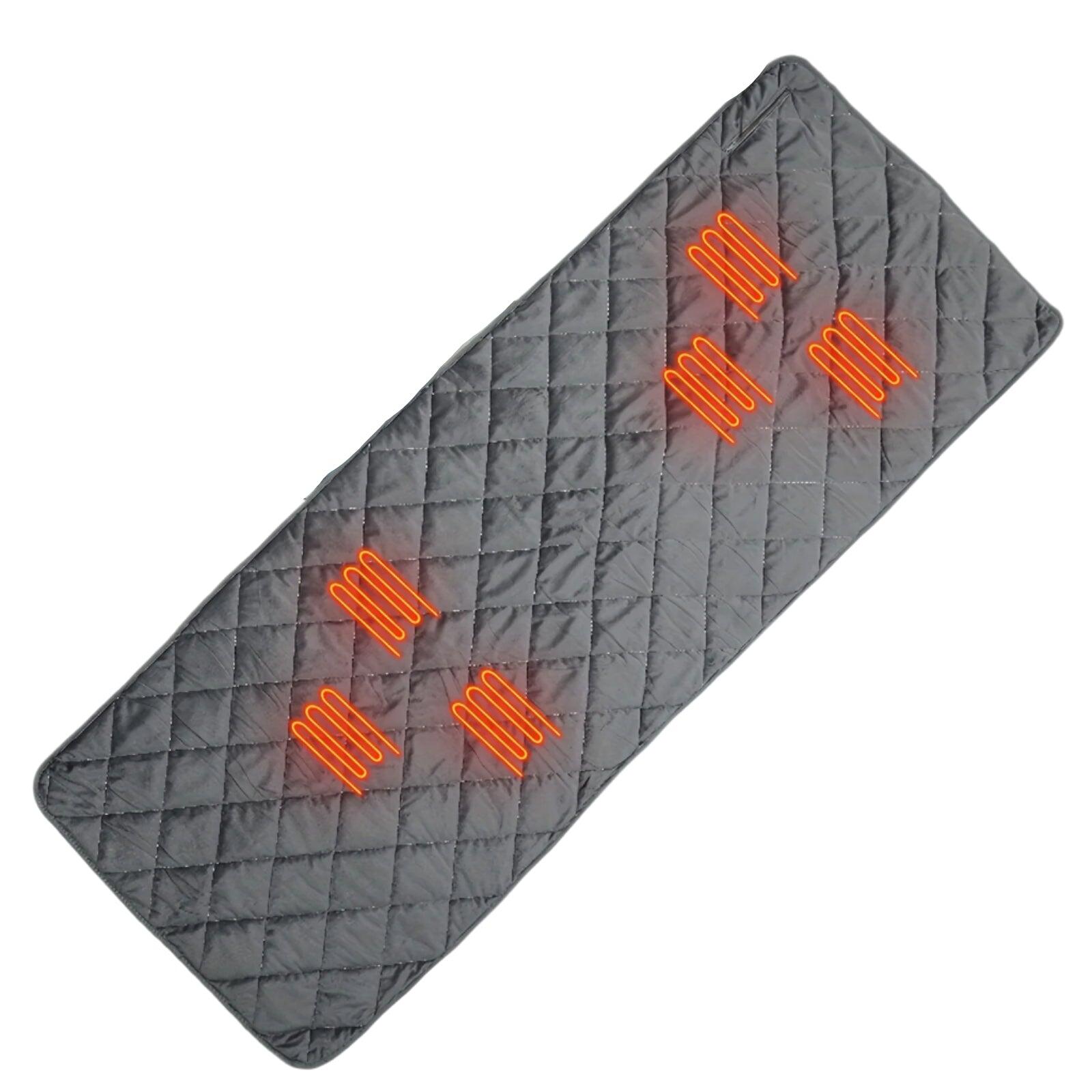 USB Heated Sleeping Bag Pad 5-Level Adjustable