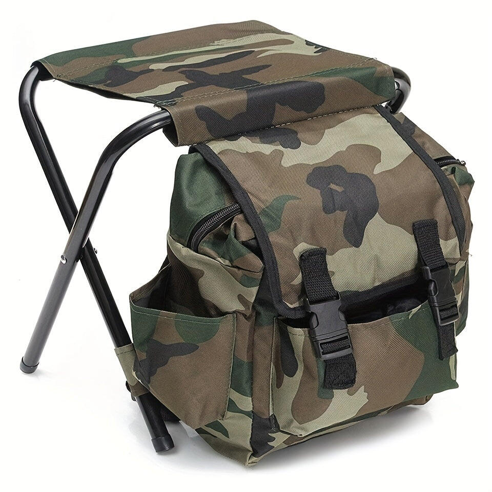 NNETM Camping Folding Chair with Backpack Picnic Bag
