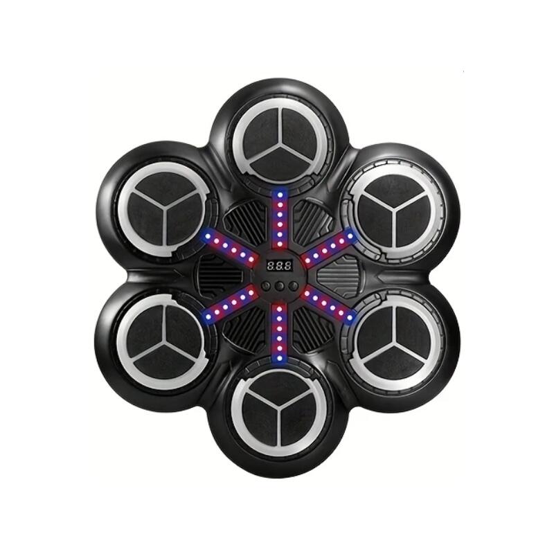 NNETM 6-Key Music Boxing Wall Target for Home Training