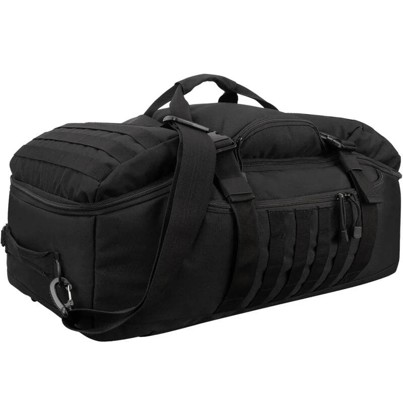 NNEOBA 3-in-1 Travel Duffel Bag Convertible Black
