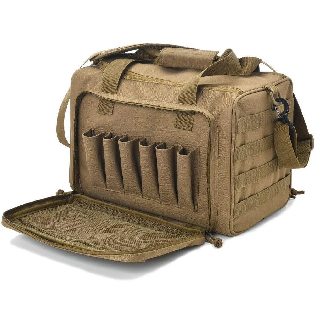 NNEOBA MOLLE Storage Bag Outdoor Shoulder Pack Khaki