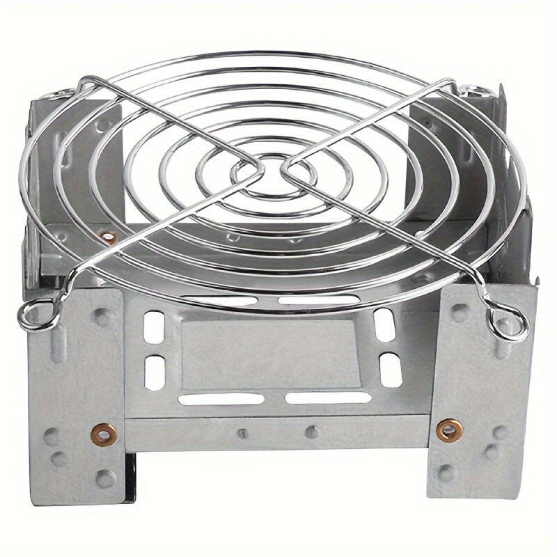 NNETM Zinc Alloy Folding Camp Stove for Outdoor Cooking (2pcs)