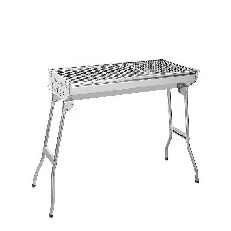 NNETM Stainless Steel Portable BBQ Grill Set (4pcs)