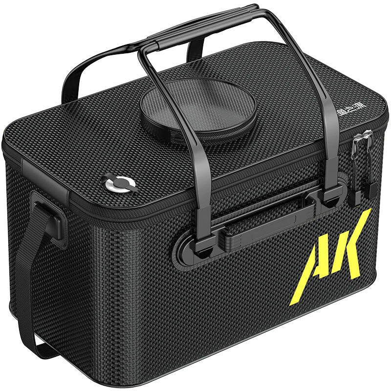 NNEOBA 30L Foldable Portable Water Bucket Black
