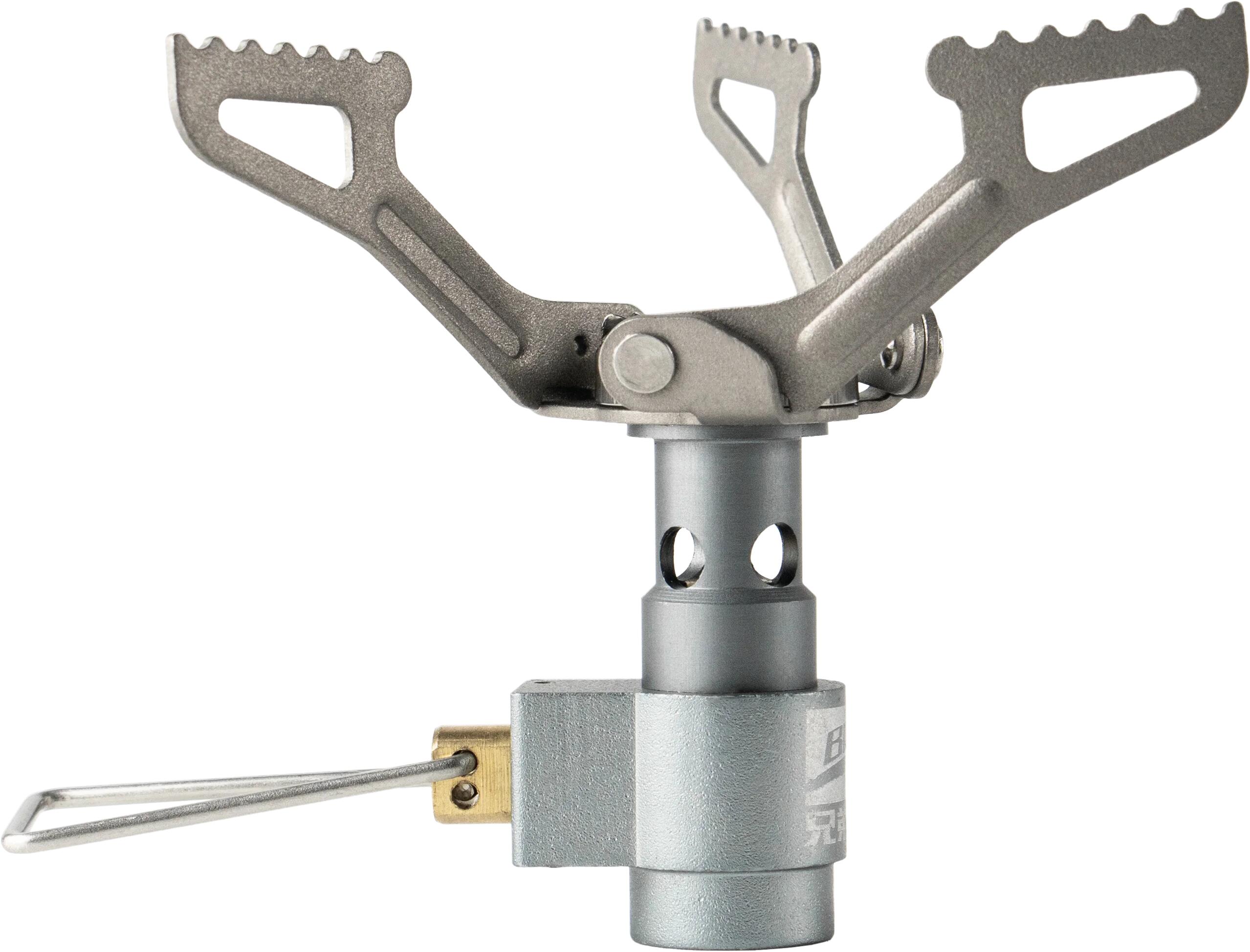 NNEOBA Titanium Mini Camping Gas Burner Silver