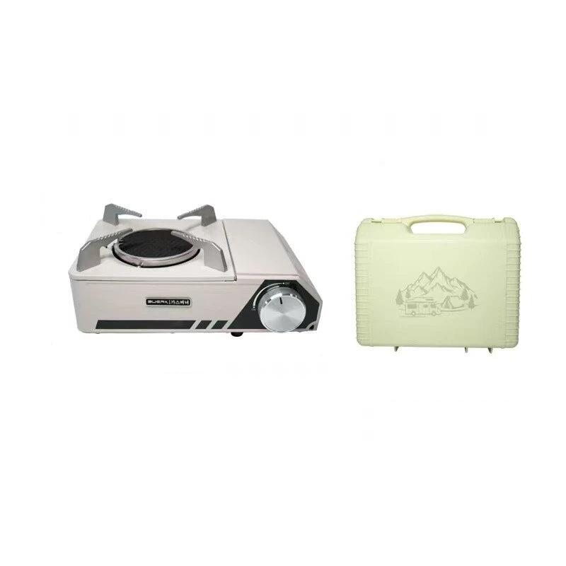 NNEOBA Infrared Camping Stove â€“Gas Burner with Carry Box White