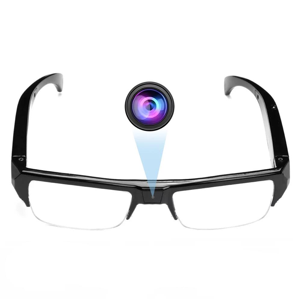 NNEOBA 1080P HD Mini Camera Glasses Wearable DVR Video Recorder Black