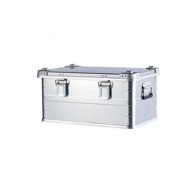NNEOBA 50L Outdoor Aluminum Alloy Storage Box Silver