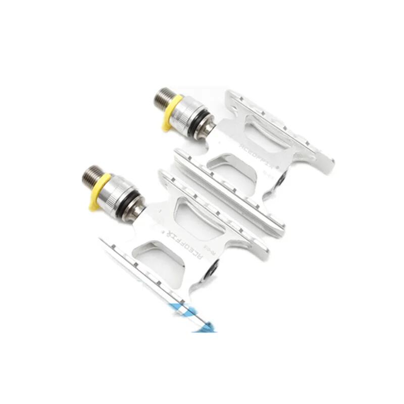NNEOBA Ultralight Quick Release Pedals for Brompton Bike Silver