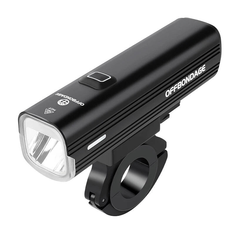 NNEOBA 1000 Lumen USB Rechargeable Bike Front Light 3 Modes Black