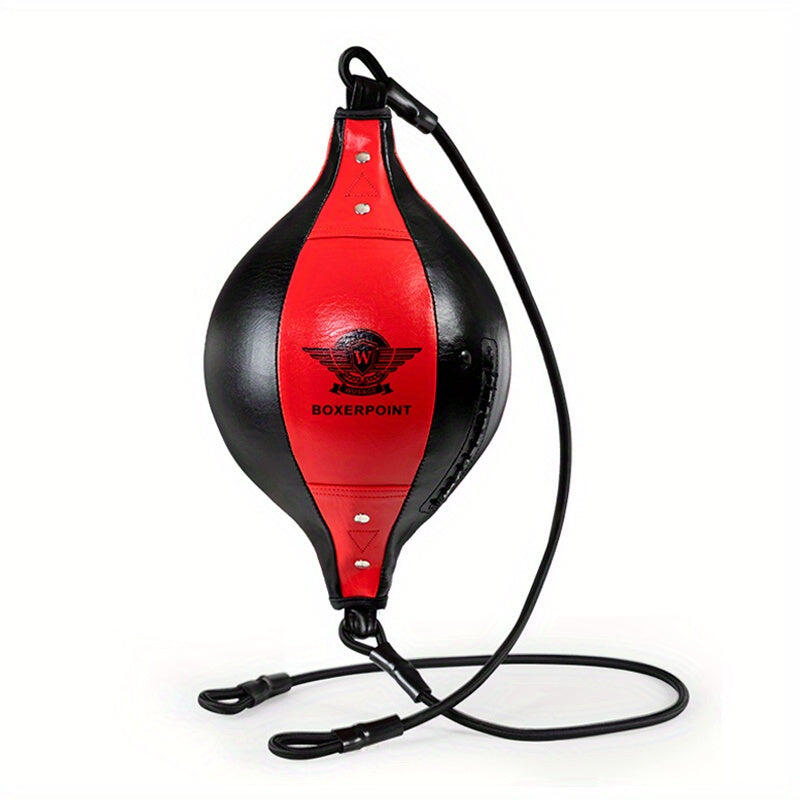 NNETM Double End Bag for MMA Training Punching Ball(Red)