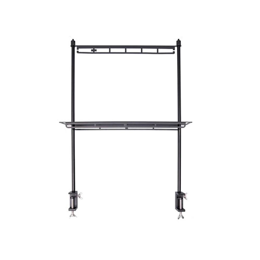 NNEOBA Camping Storage Detachable Organizer Rack Black