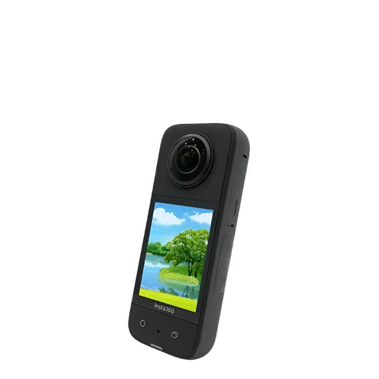 NNEOBA Action Camera  8K Video Dual Image Stabilization Black