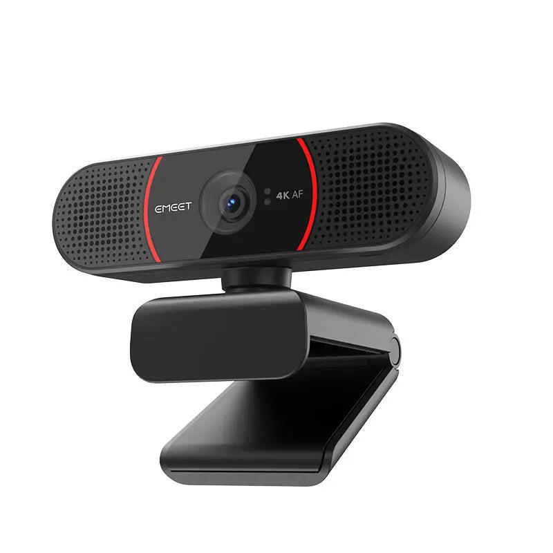 NNEOBA 4K USB Mini Webcam with Sony Sensor Autofocus Black