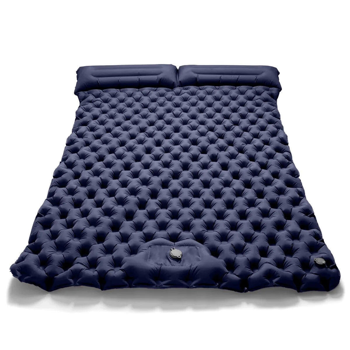 NNEOBA Double Sleeping Pad Inflatable Camping Navy Blue
