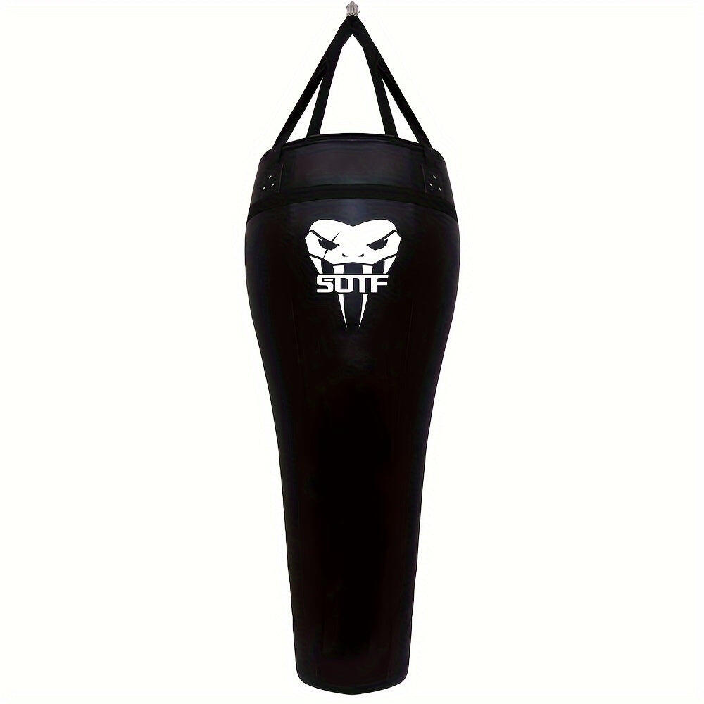 Muay Thai Hanging Sandbag Faux Leather
