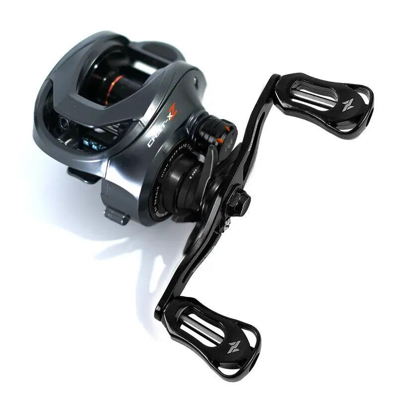 NNEOBA Baitcasting 9KG Drag Reel Dual Bearing System Right Hand Black