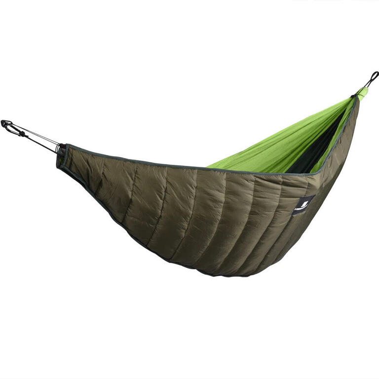 Winter hammock underquilt in green