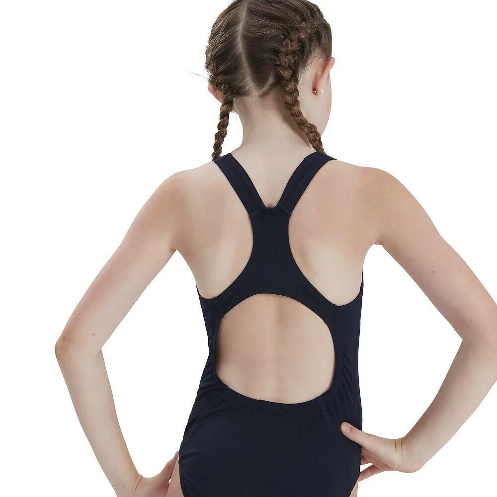 Maillot De Bain 1 Pièce MEDALIST Fille (Vrai Bleu Marine) 2/3