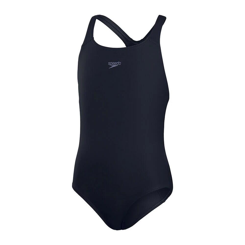 Speedo - Maillot De Bain 1 Pièce Medalist Fille (vrai Bleu Marine) - Maillot De Bain 1 Pièce - Bleu -  4 À 6 Ans - Decathlon