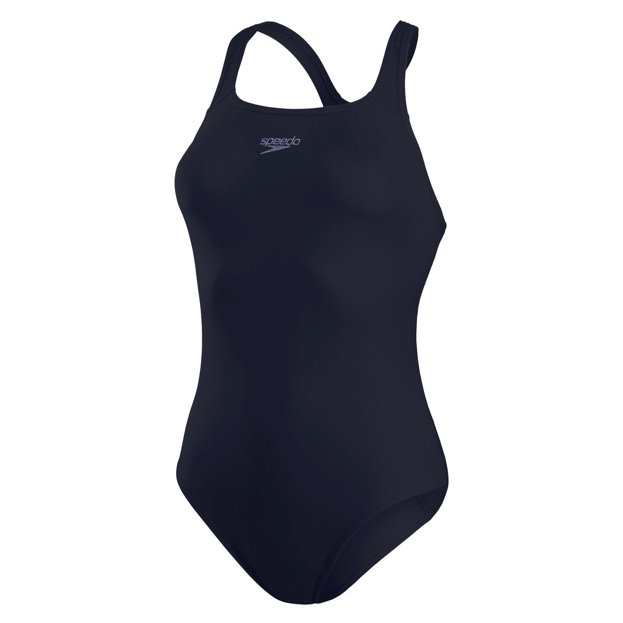 Speedo - Maillot De Bain 1 Pièce Medalist Femme (vrai Bleu Marine) - Maillot De Bain 1 Pièce - Bleu - Decathlon