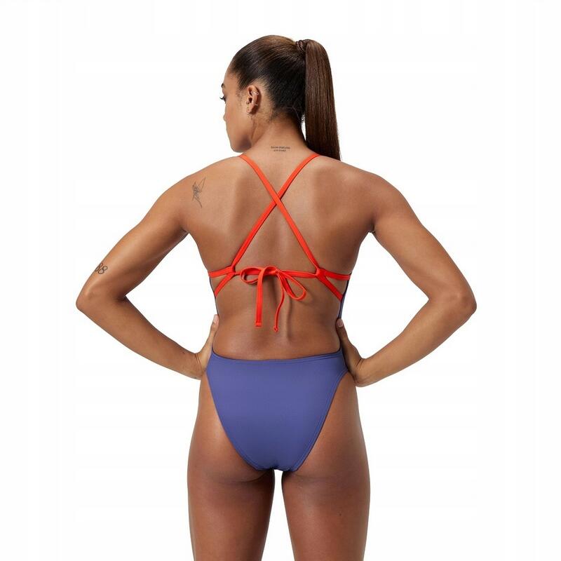 Costum De Baie One-Piece NATAȚIE Speedo Solid Tie Back Femei