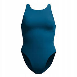 Maillot De Bain 1 Pièce SOLID Femme (Vert)