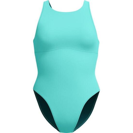 Maillot De Bain 1 Pièce Femme (Bleu)