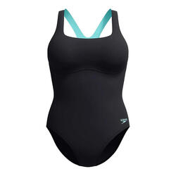 Maillot De Bain 1 Pièce Femme (Noir)