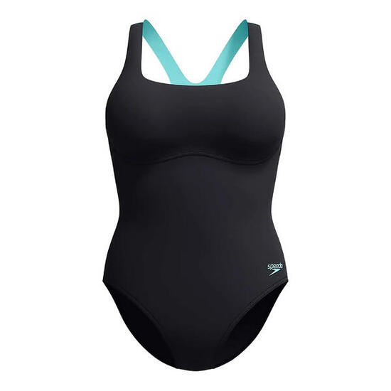 Maillot De Bain 1 Pièce Femme (Noir)