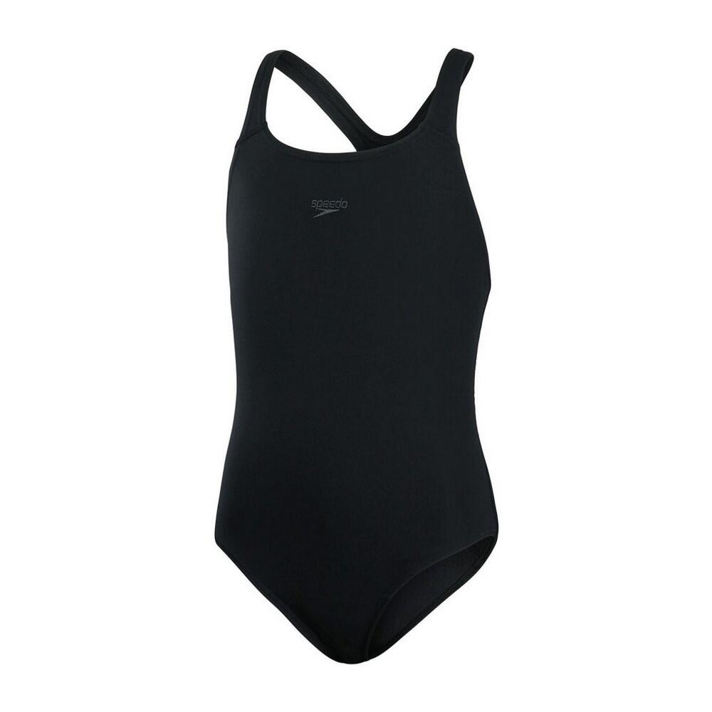 Girls Medalist Endurance+ One Piece Swimsuit (Black)